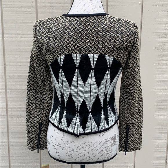 Rachel RACHEL ROY at ease black pearl jacket - Picture 6 of 16